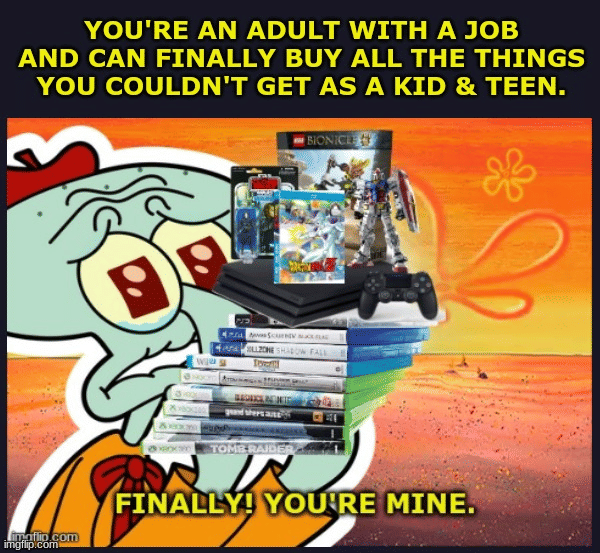 meme SpongeBob tentang anak remaja