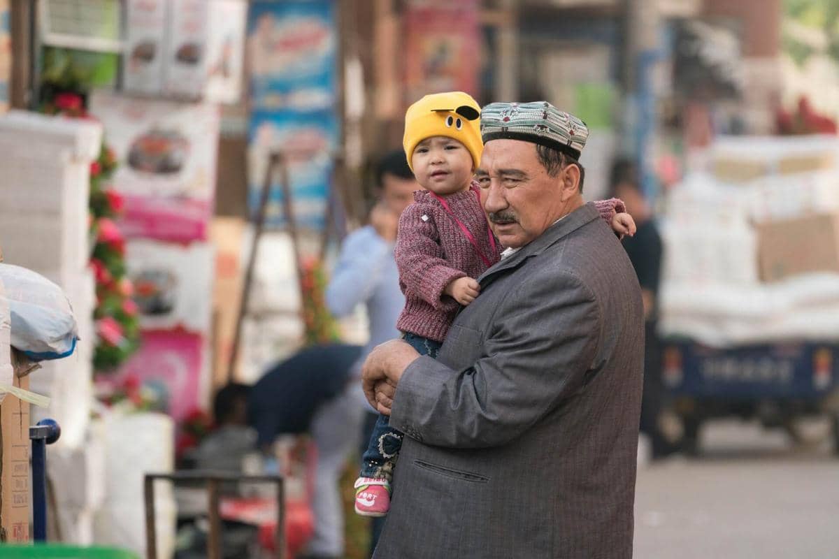 ilustrasi warga Xinjiang, China