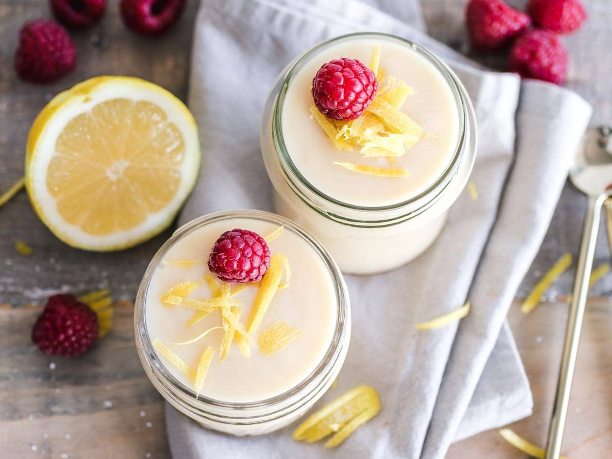 Resep Panna Cotta Lemon ala Cafe yang Manis dan Cantik