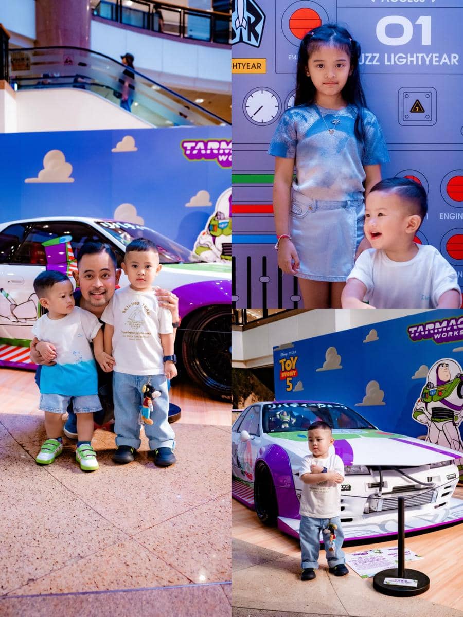 Keluarga Shandy Purnamasari liburan di Disneyland Hong Kong