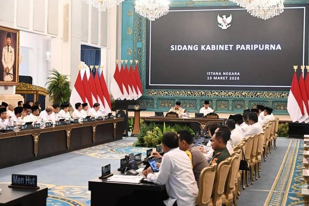 Kala Prabowo dan Gibran Tak Duduk Sejajar di Sidang Kabinet Juli 2026
