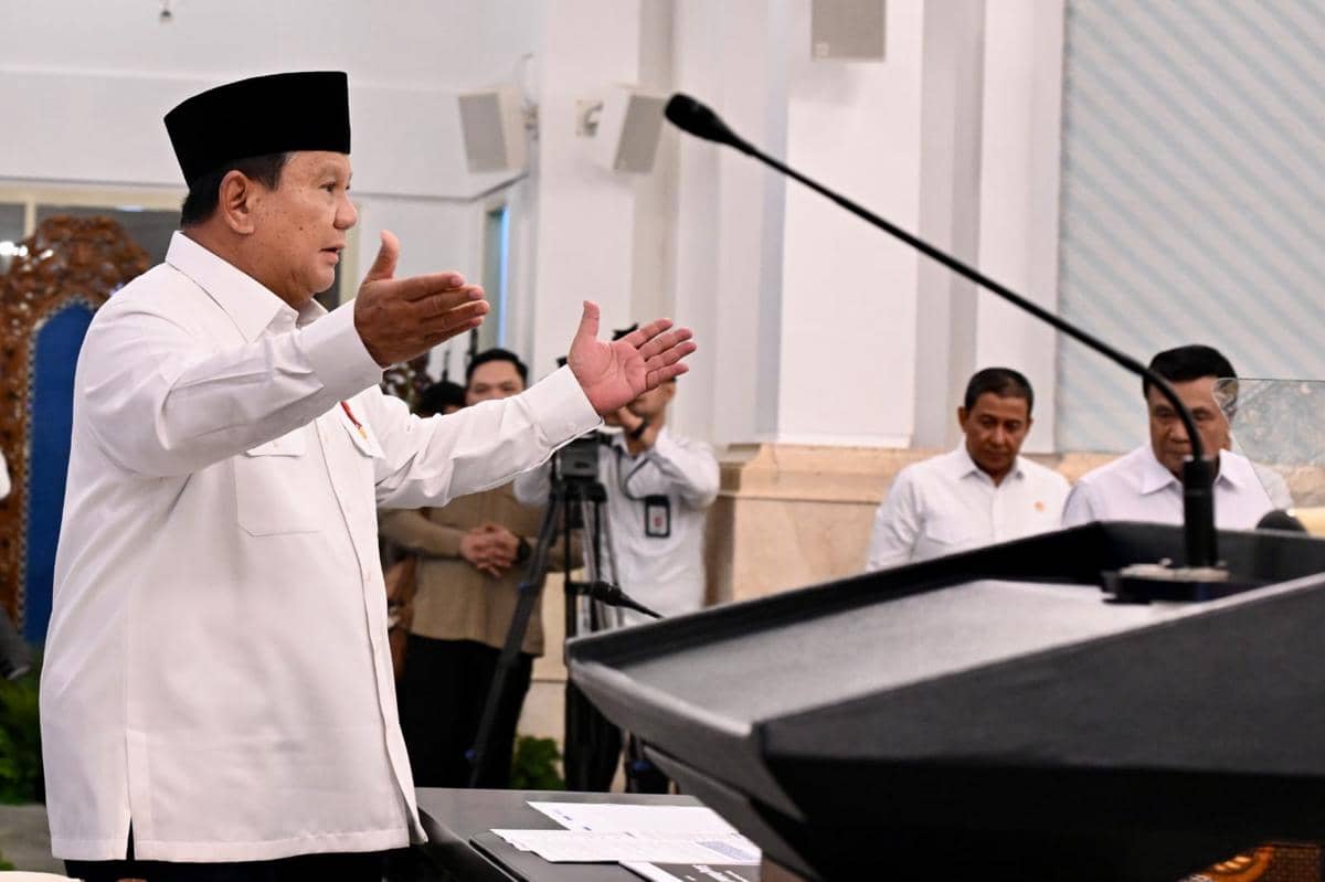 Presiden Prabowo Minta Pelayanan Publik Memungkinkan Berbasis Digital