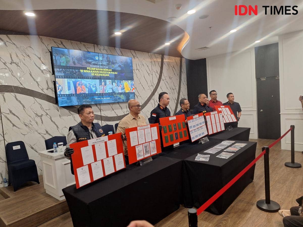 Imigrasi Limpahkan 10 WNA Investor Palsu ke Kejaksaan
