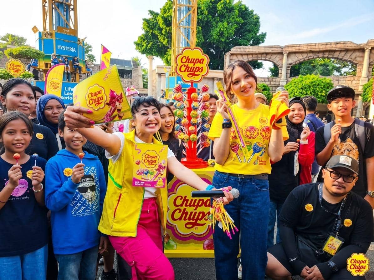 Chupa Chups Perkenalkan Permen Jelly Baru Crazy Raffe di Dufan!