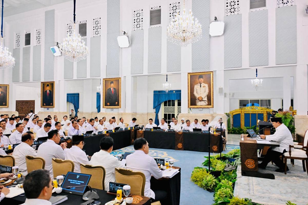 Kala Prabowo dan Gibran Tak Duduk Sejajar di Sidang Kabinet Juli 2026