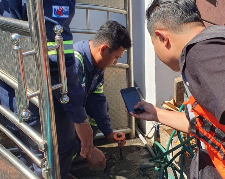 Perumda Air Minum Surabaya Tertibkan Sambungan Air Ilegal