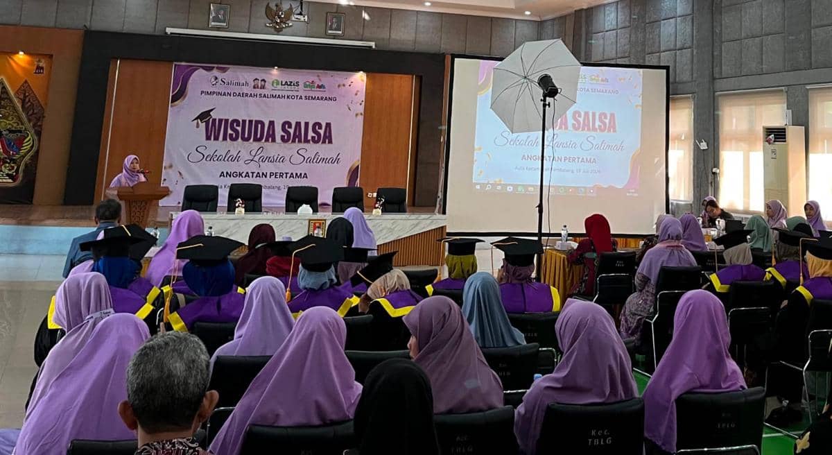 sekolah, lansia, wisuda