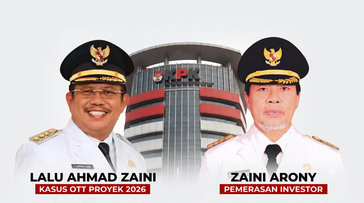 Rekam Jejak Dua Bupati Lombok Barat Bernama Zaini Terjerat Operasi KPK