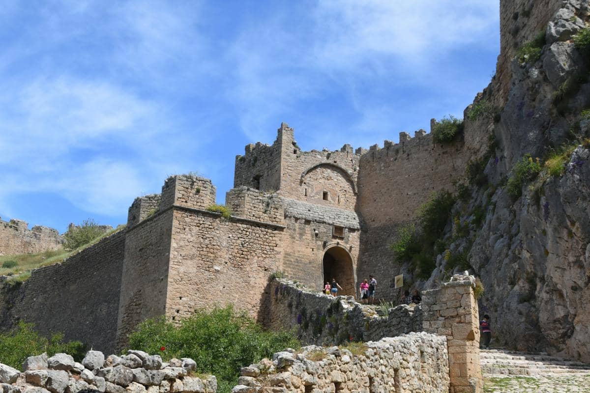 Potret Acrocorinth di Yunani