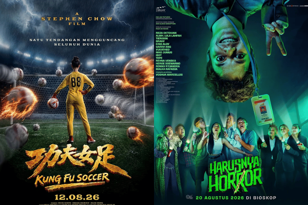 23 Film Rilis di Bioskop Agustus 2026, Kung Fu Soccer-Harusnya Horror