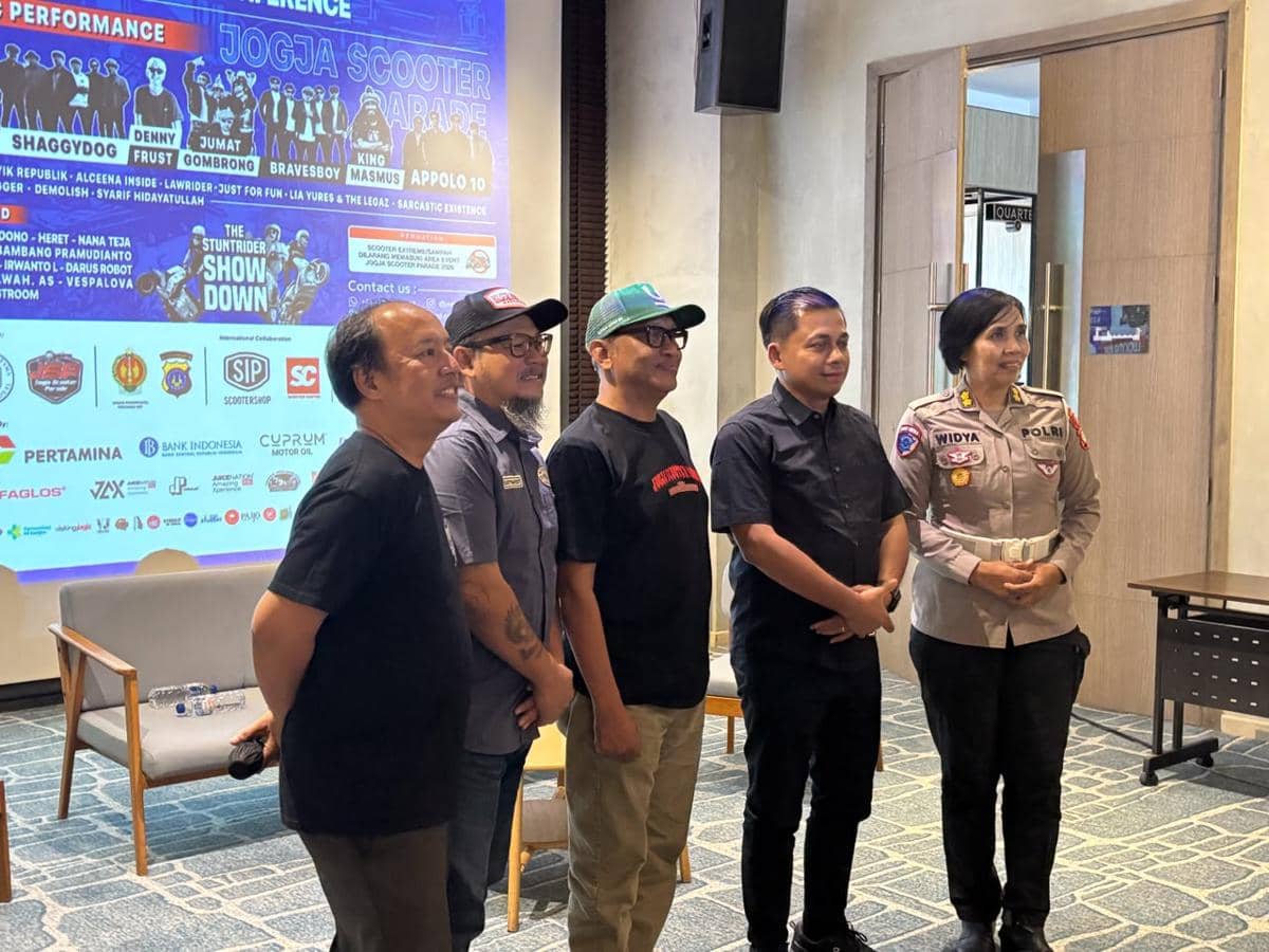 Konferensi pers JSP di Gaia Cosmo, Selasa (21/7/2026). (IDN Times/Herlambang Jati Kusumo)