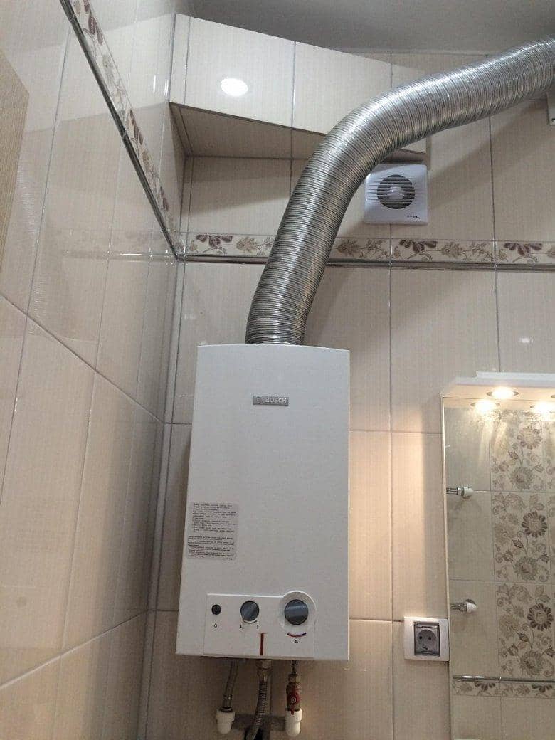 Pemanas air gas