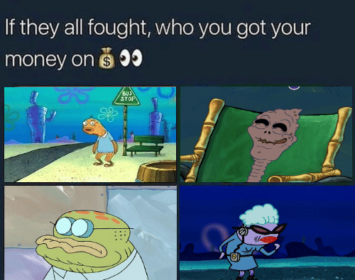 8 Meme Orang Tua dalam SpongeBob, Ada Pak Tua Jenkins!
