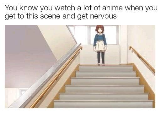 meme anime tentang tekanan batin