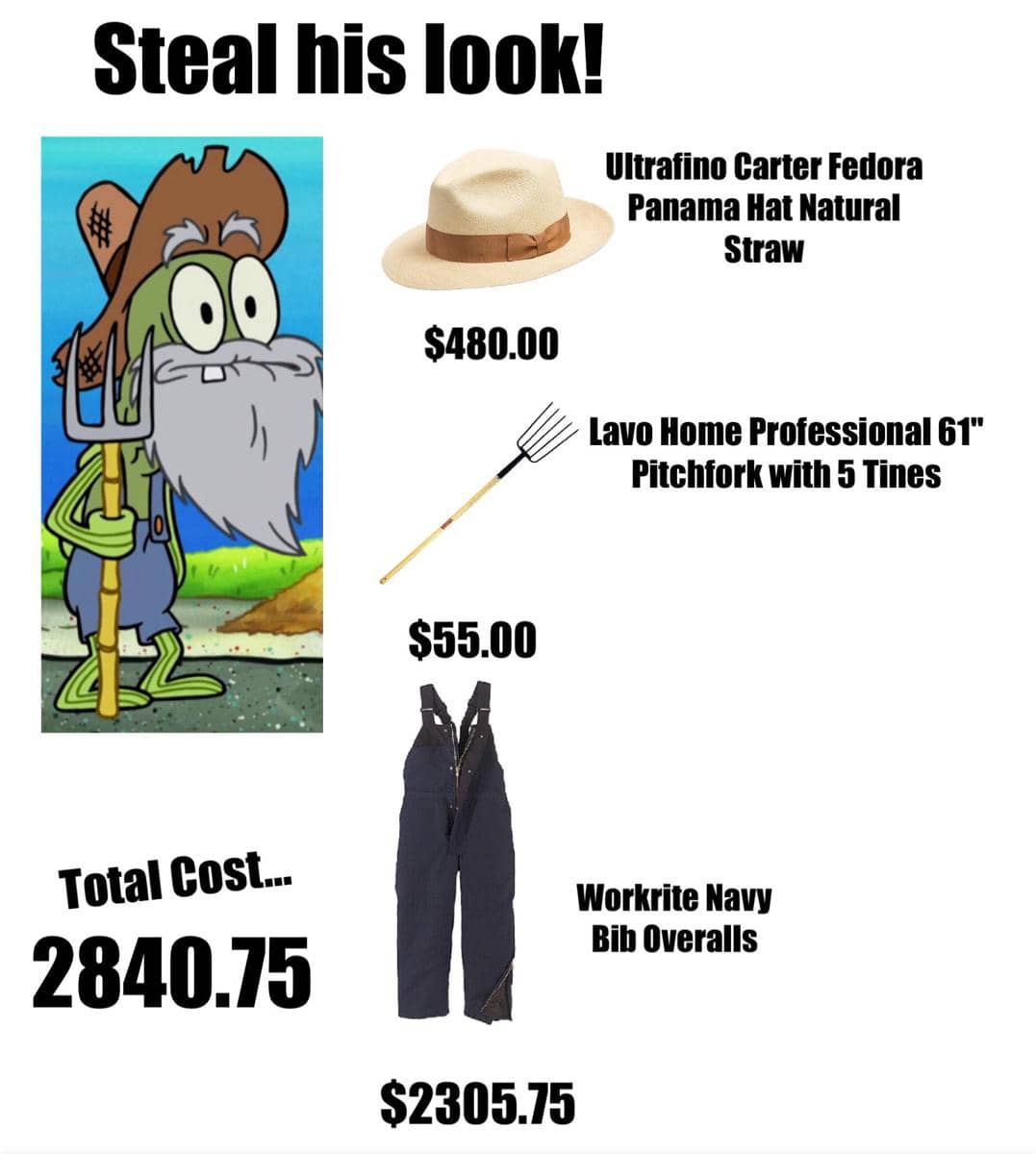 meme orang-orang tua dalam SpongeBob