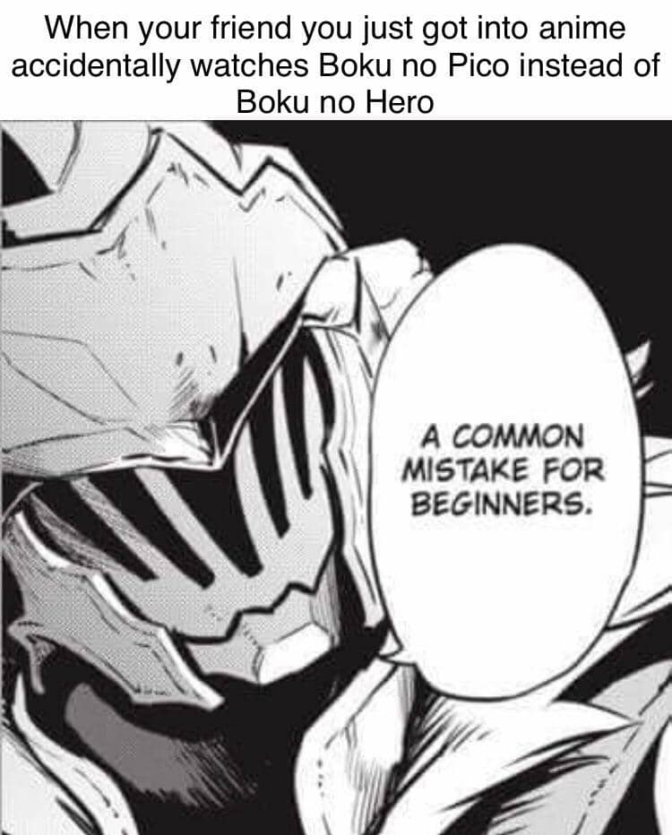 meme anime tentang tekanan batin