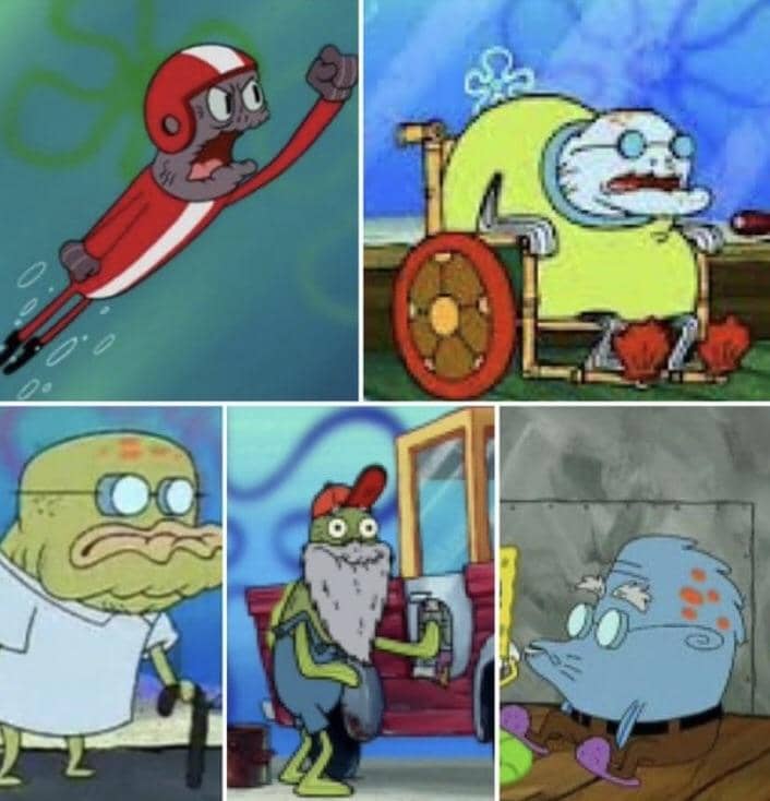meme orang-orang tua dalam SpongeBob