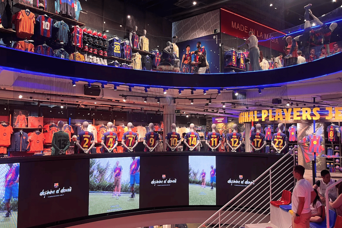 Barca Official Store, Bacelona