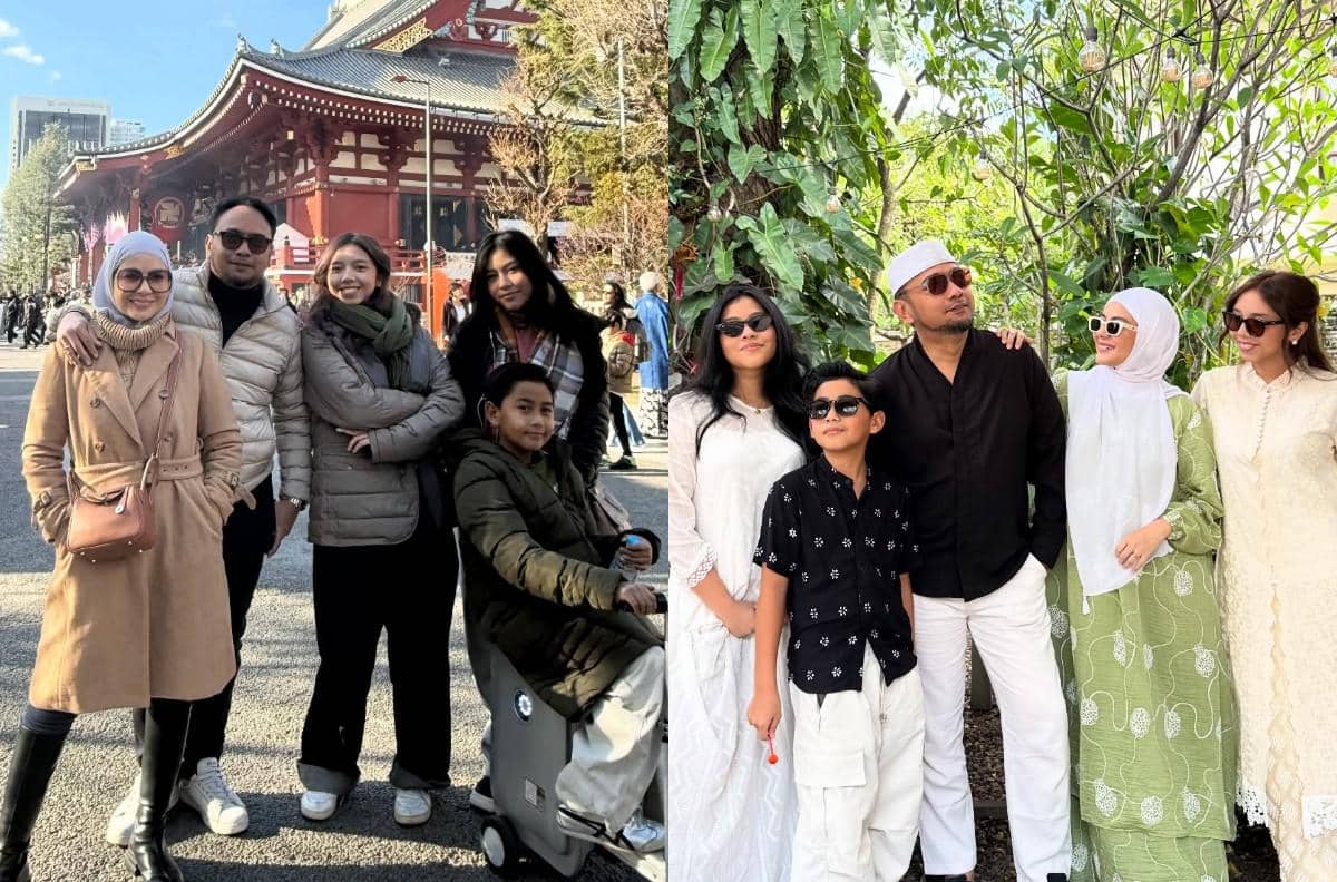 9 Inspirasi OOTD Keluarga Meisya Siregar dan Bebi Romeo, Modis!