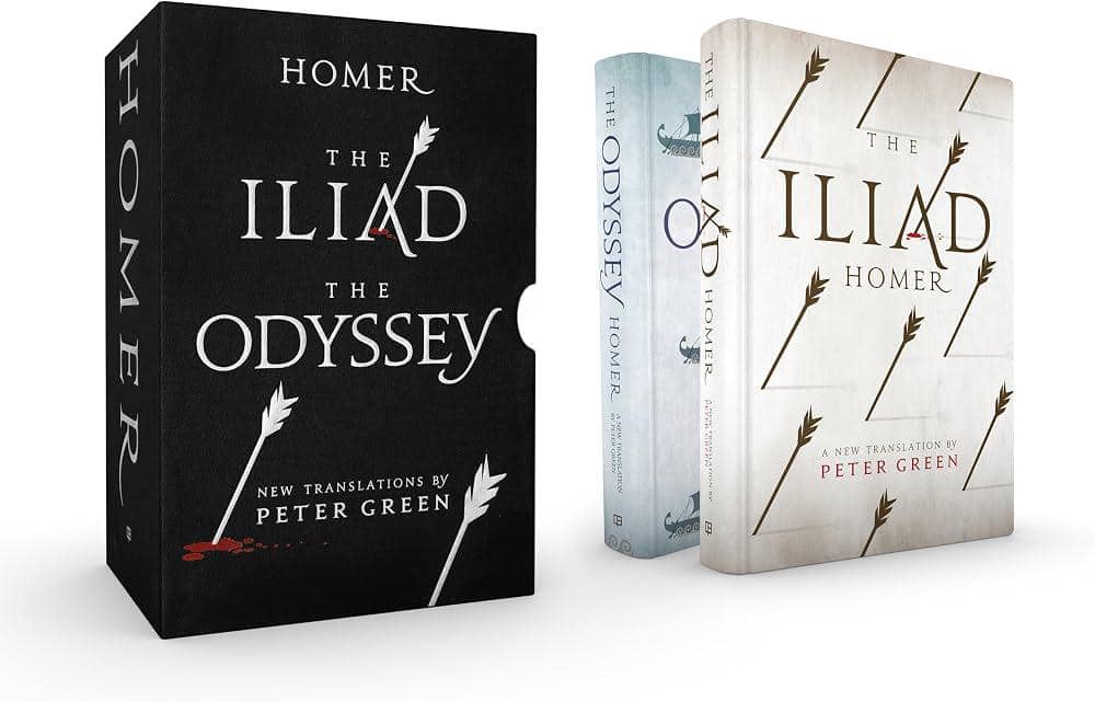 ilustrasi buku The Iliad dan The Odyssey