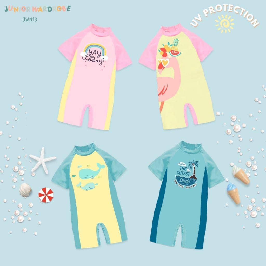 JUNIOR WARDROBE - Baju Renang Anak Perempuan Diving Pendek