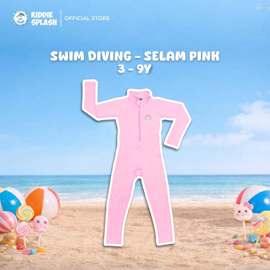 Kiddie Splash - Baju Renang Selam Anak Perempuan Anti UV