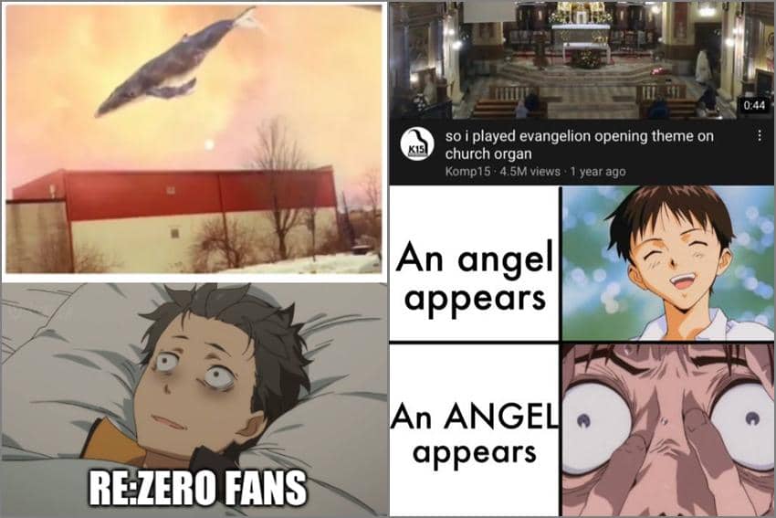 8 Meme Anime tentang Tekanan Batin, Paus dalam Re:Zero Muncul!