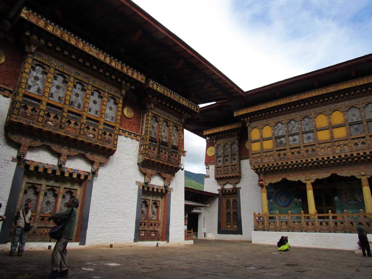 Punakha Dzong pernah menjadi benteng pertahanan Bhutan