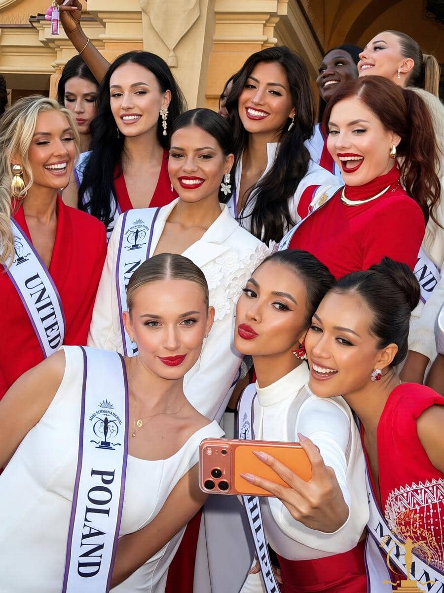 potret kunjungan finalis Miss Supranational 2026 ke Kantor Walikota Nowy Sacz 