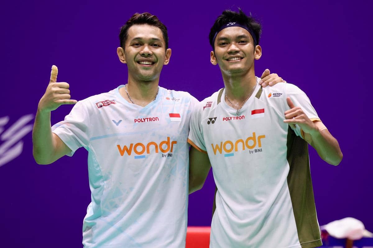 Ganda putra Indonesia, Fajar Alfian/Muhammad Shohibul Fikri melaju ke 16 besar China Open 2026 (dok./PP PBSI)