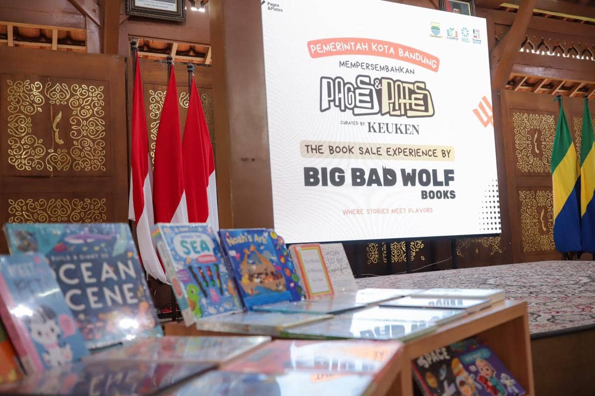 Big Bad Wolf Kembali Bawa 1 Juta Lebih Buku di Bikasoga Bandung