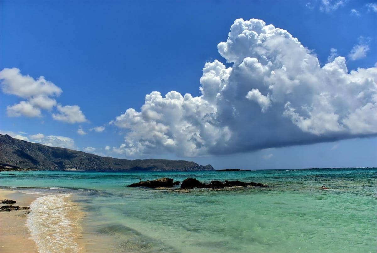 Potret Elafonissi Beach, Kreta