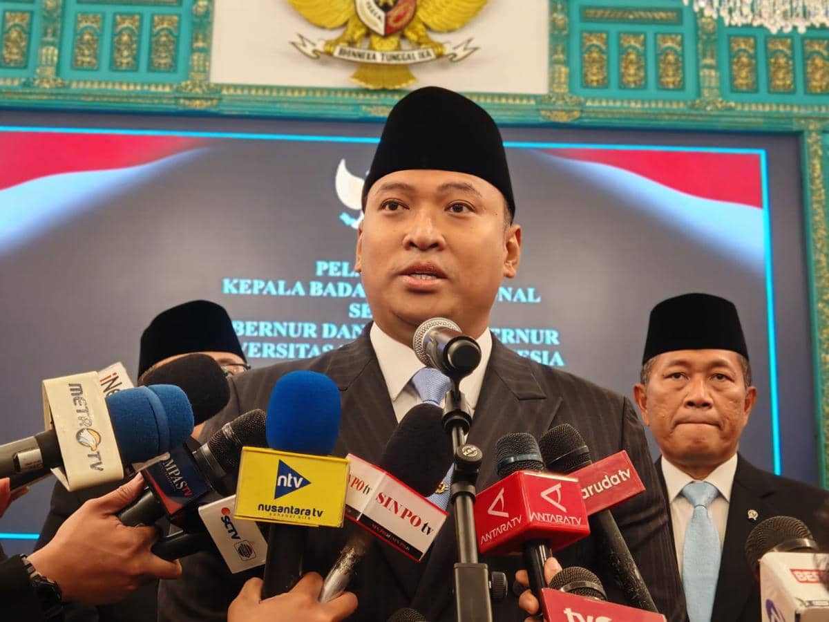 Kepala BGN, Sudaryono di Istana Negara, Jakarta, Rabu (22/7/2026).