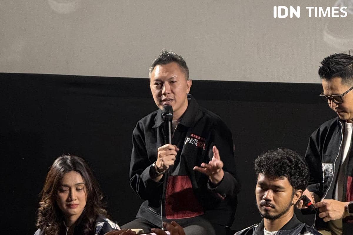 tim produksi dan cast film Operasi Pesta Copet pada Rabu (22/7/2026)