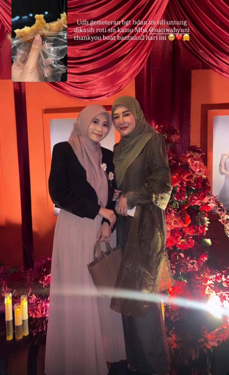 Inspirasi Baju Kondangan ala Tamu Akad Nathalie Holscher (instagram.com/marissyaichareal)