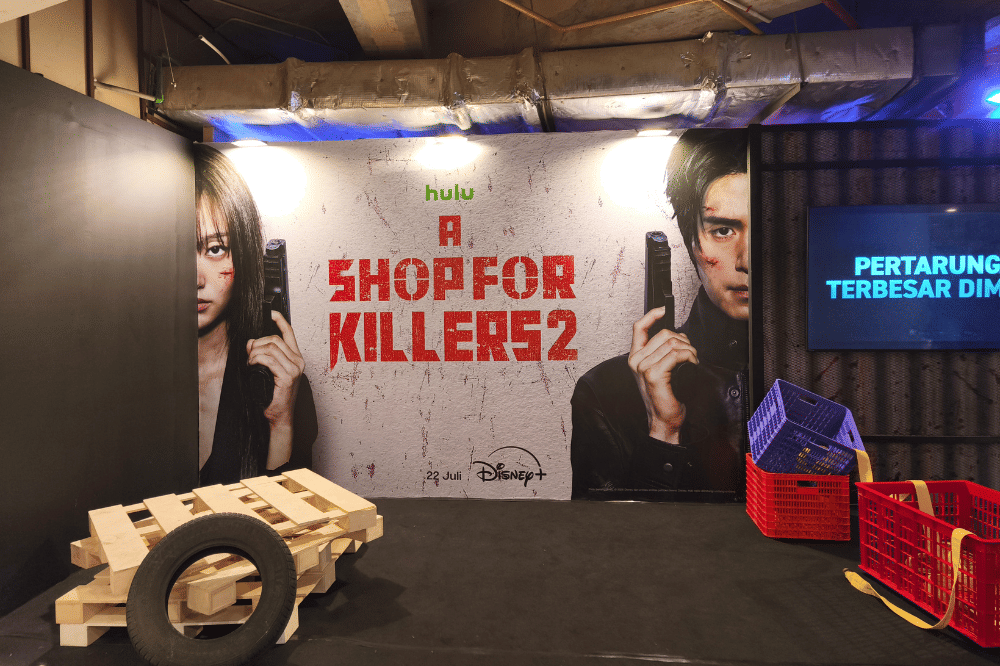 Seperti inilah potret instalasi A Shop for Killers 2 yang dibuka di Jakarta (IDN Times/Juan Dwi)