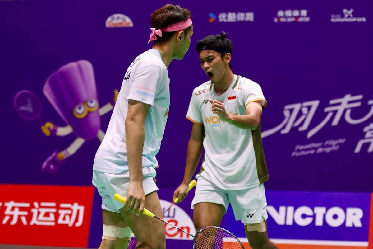 Ganda putra Indonesia, Fajar Alfian/Muhammad Shohibul Fikri melaju ke 16 besar China Open 2026 (dok./PP PBSI)