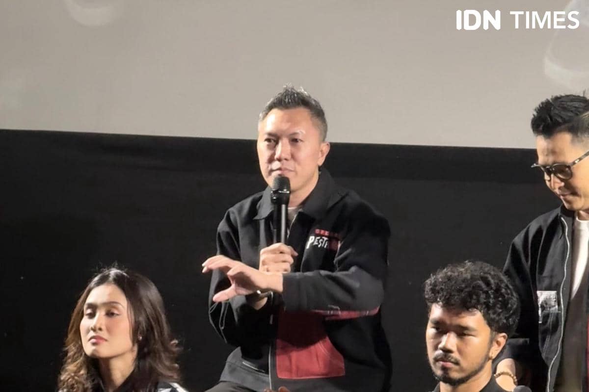 tim produksi dan cast film Operasi Pesta Copet pada Rabu (22/7/2026)