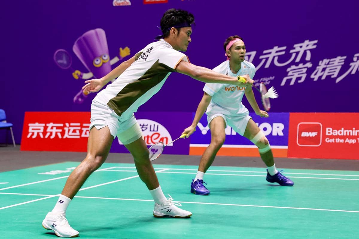 Ganda putra Indonesia, Fajar Alfian/Muhammad Shohibul Fikri melaju ke 16 besar China Open 2026 (dok./PP PBSI)