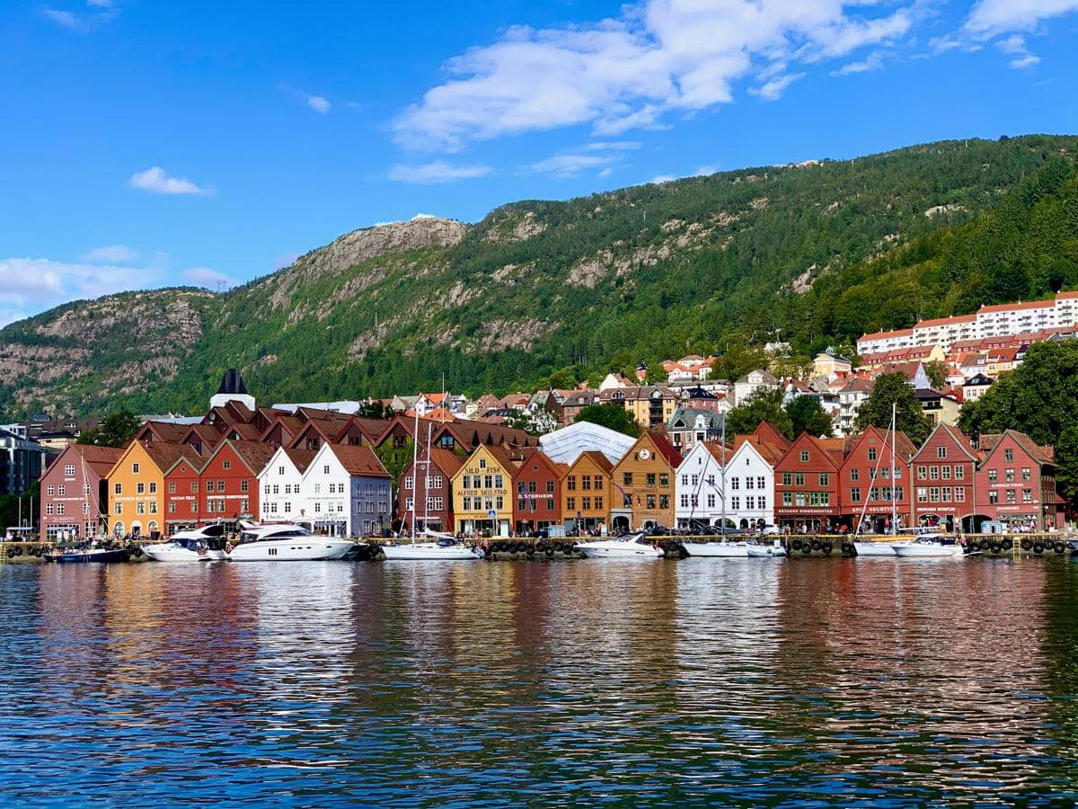Musim panas di Bergen, Norwegia