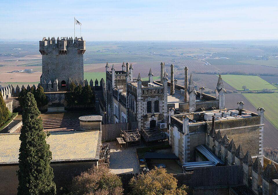 Kastil Almodovar del Rio, Spanyol