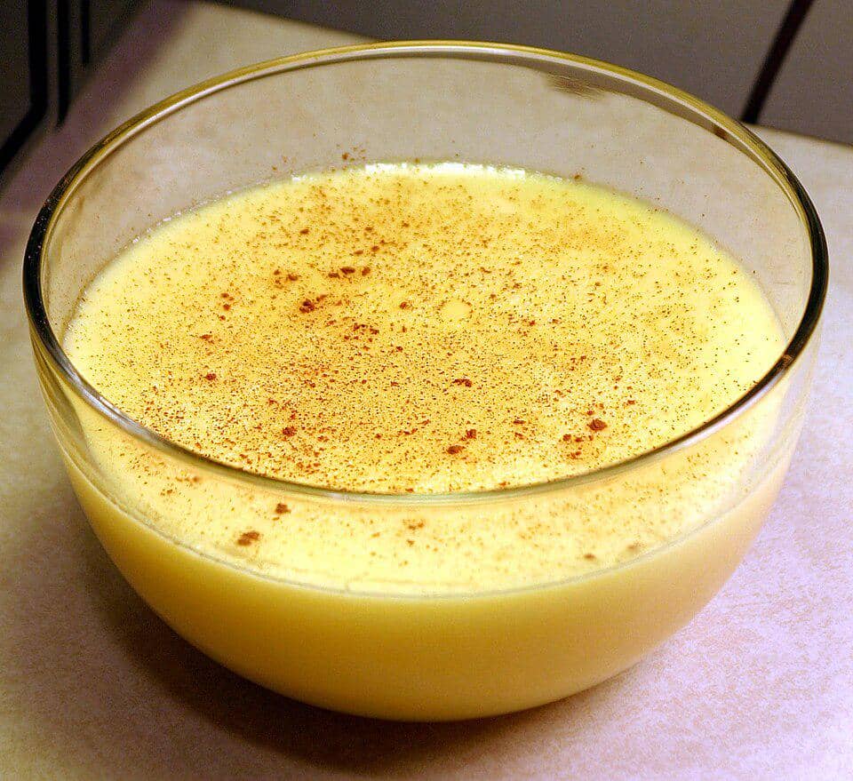 ilustrasi puding custard