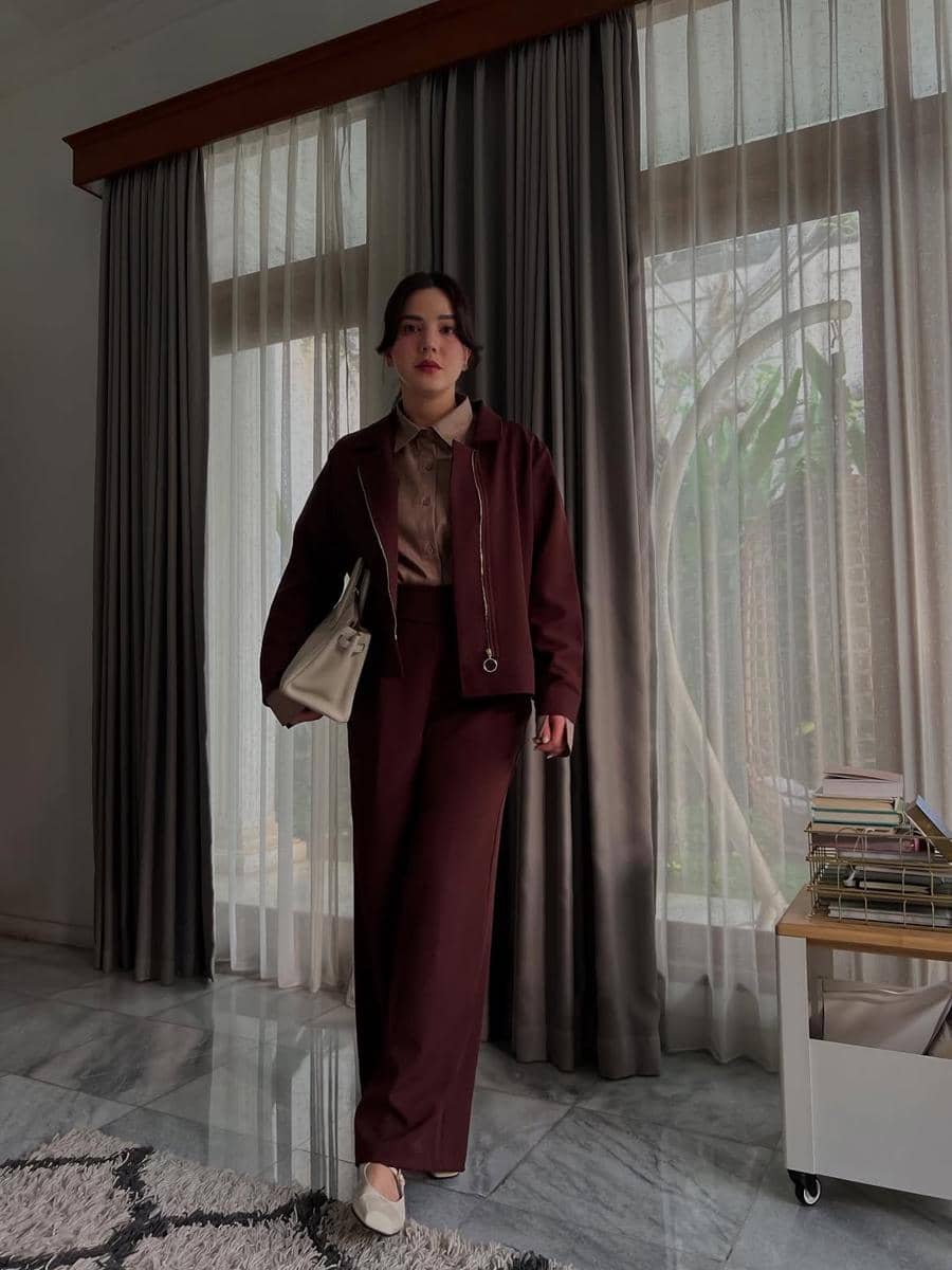 referensi outfit one set ala Alice Norin 