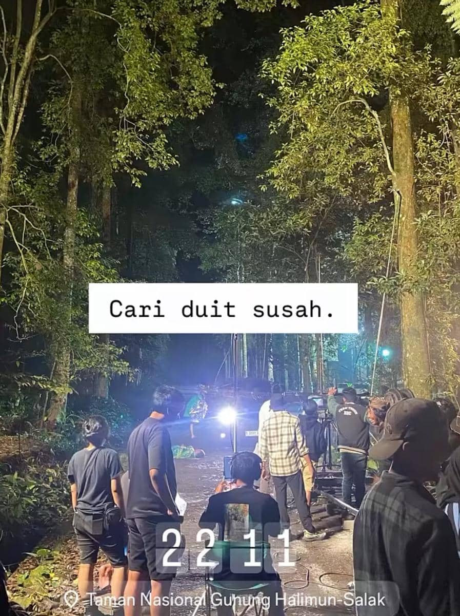 BTS sinetron Wajah Cinta yang Lain