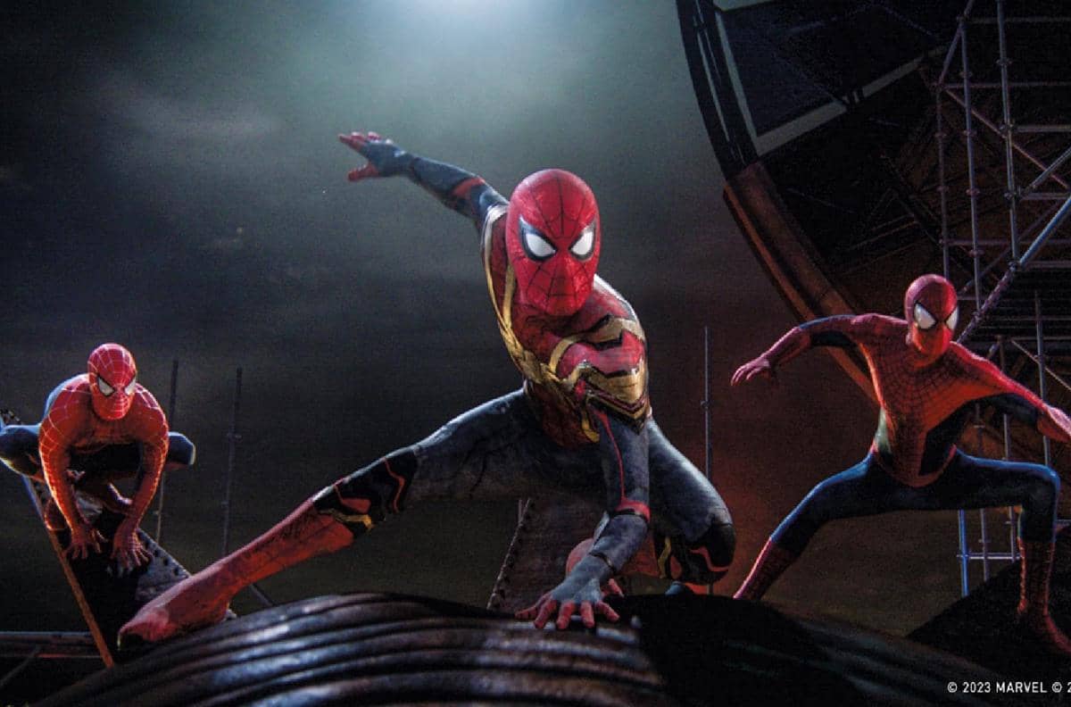 tiga Spider-Man dari jagat sinematik Marvel