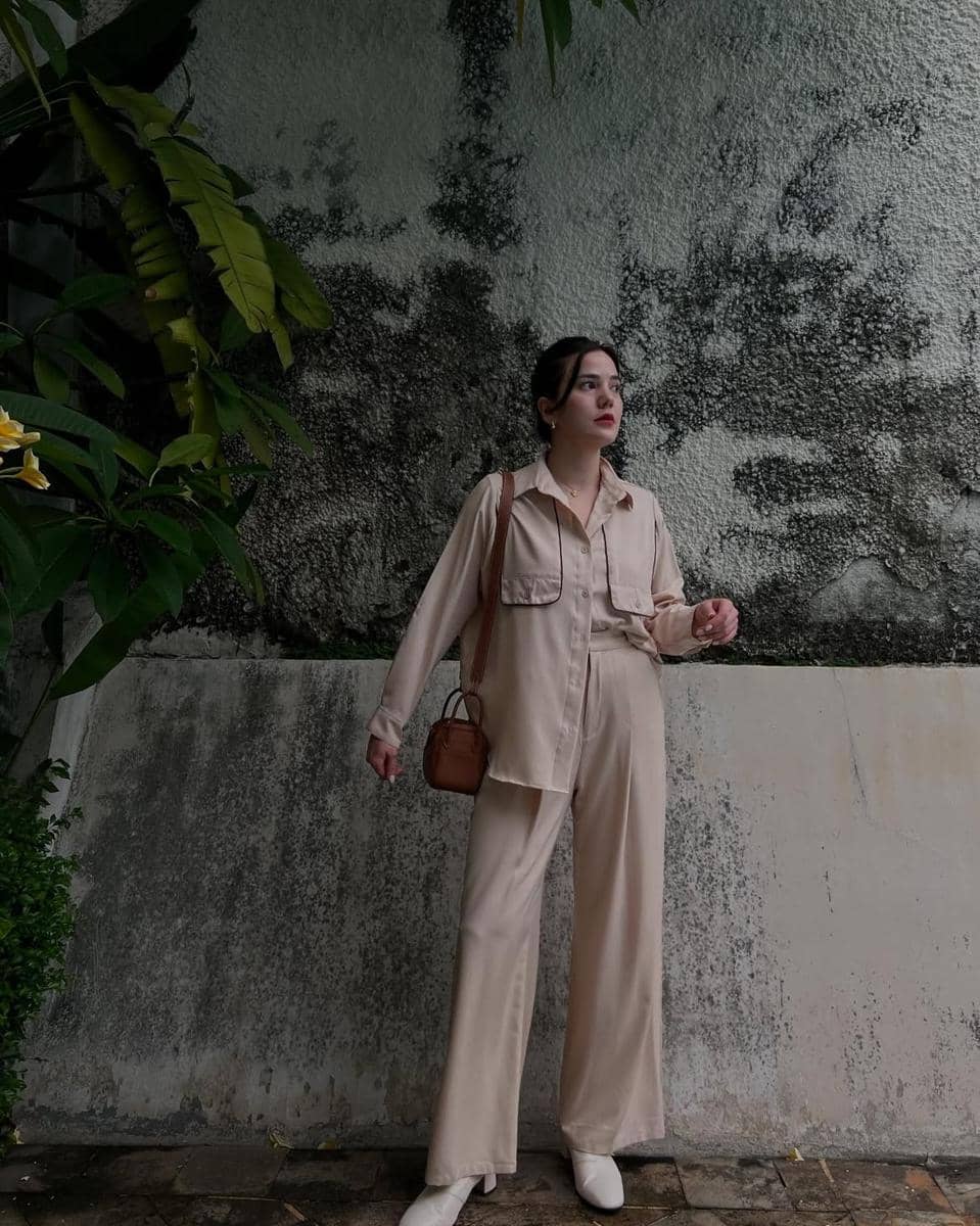 referensi outfit one set ala Alice Norin