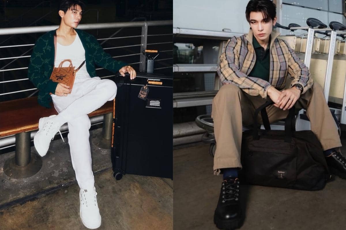 7 Ide Outfit ke Bandara ala Mew Suppasit, Modis dan Comfy!