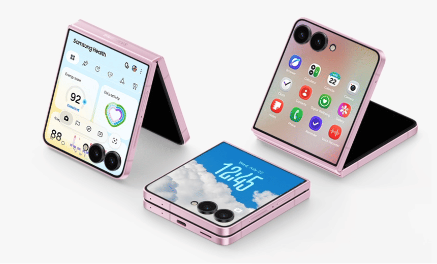 Flex Mode pada Galaxy Z Flip8