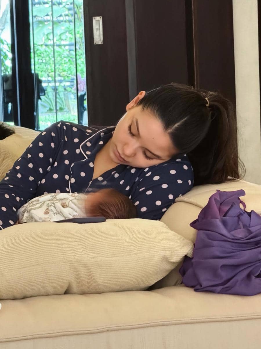 Alyssa Daguise momong anak
