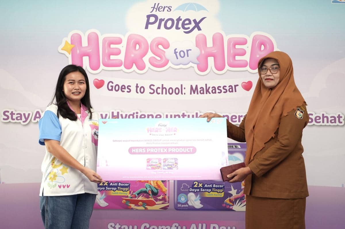 Hers Protex & WINGS for UNICEF Gelar Edukasi Menstruasi di Makassar